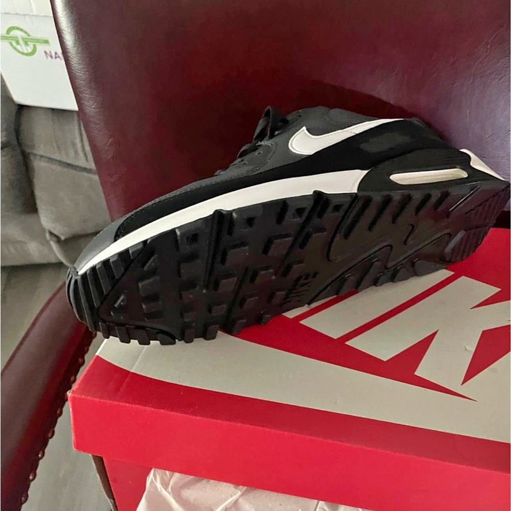 Nike Air Max Black and White Shoes